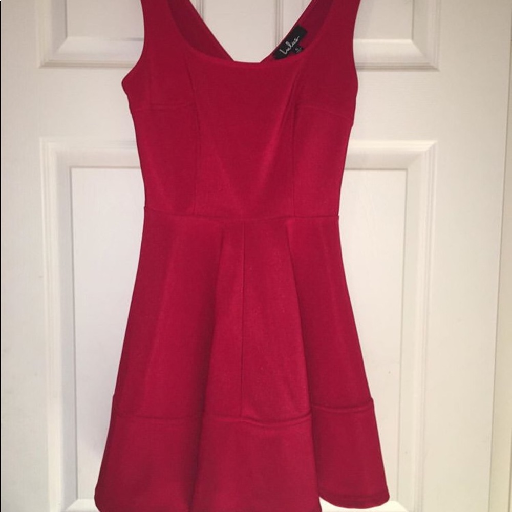 Lulus red dress
